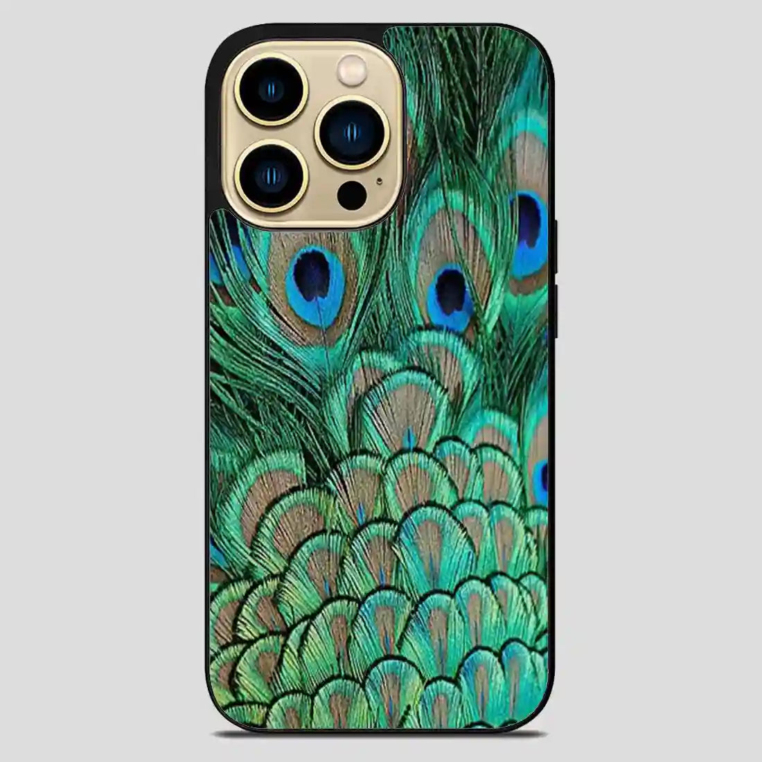 Peacock Feathers iPhone 14 Pro Max Case