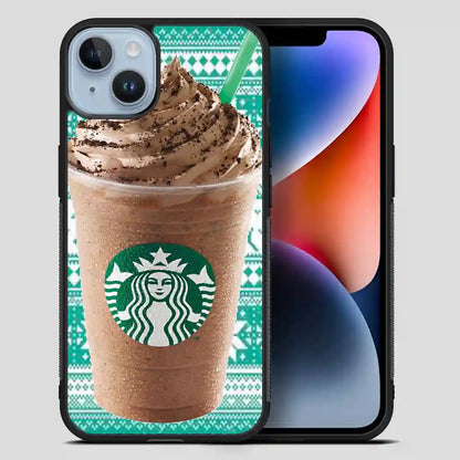 Personalized Starbucks Christmas iPhone 14 Plus Case