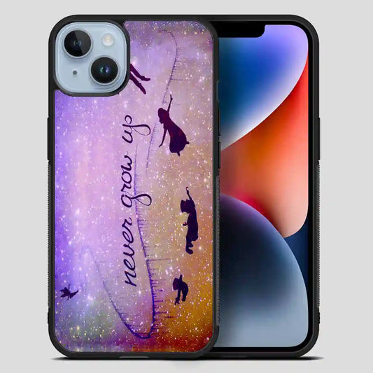 Peter Pan Never Grow Fly To Sky Star iPhone 14 Plus Case