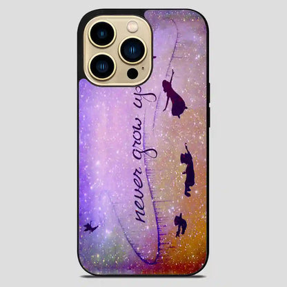 Peter Pan Never Grow Fly To Sky Star iPhone 14 Pro Max Case