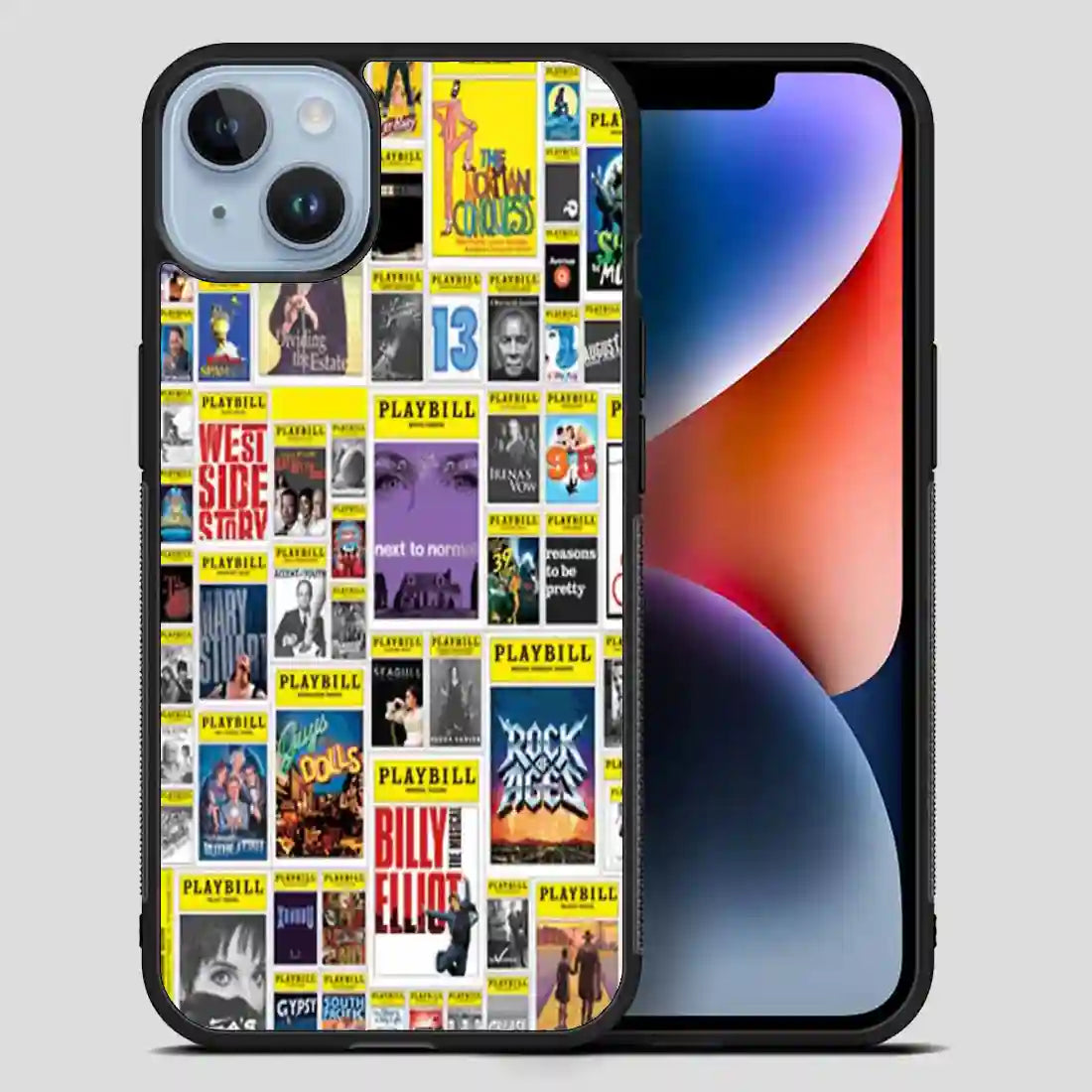 Playbill Collage iPhone 14 Plus Case