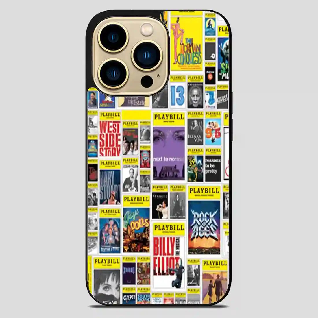 Playbill Collage iPhone 14 Pro Max Case