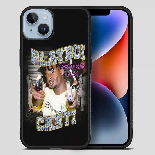 Playboi Carti Iced Out Shoota Vvs Diamonds iPhone 14 Plus Case