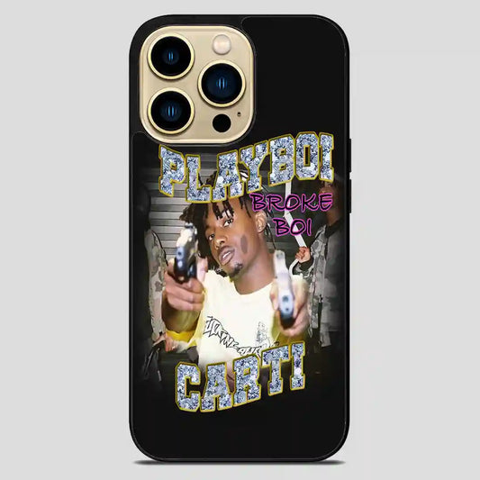 Playboi Carti Iced Out Shoota Vvs Diamonds iPhone 14 Pro Max Case