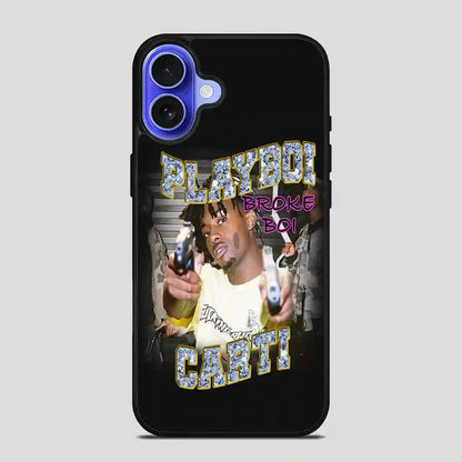 Playboi Carti Iced Out Shoota Vvs Diamonds iPhone 16 Case