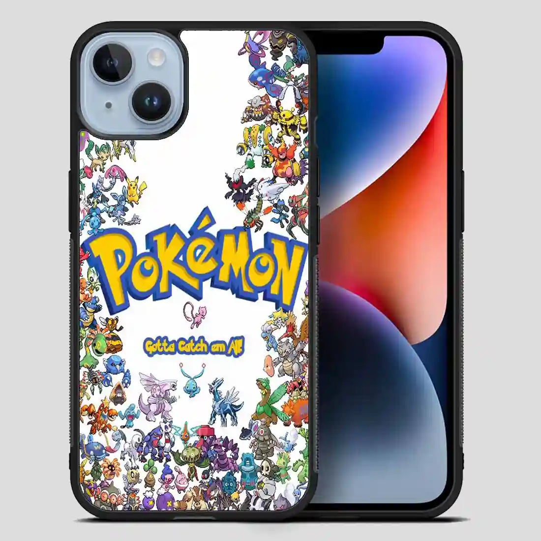 Pokemon All Character Retro iPhone 14 Plus Case