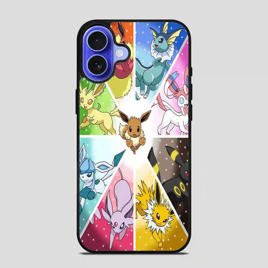 Pokemon All Style iPhone 16 Case