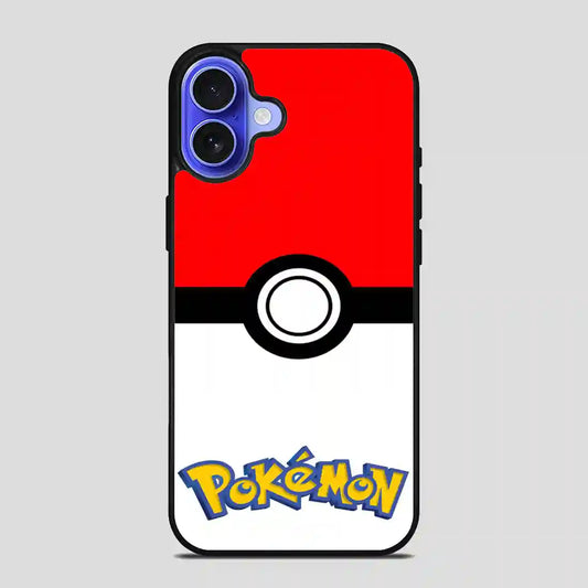 Pokemon Ball iPhone 16 Case