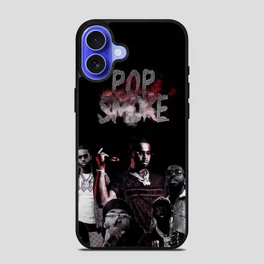 Pop Smoke Retro iPhone 16 Case