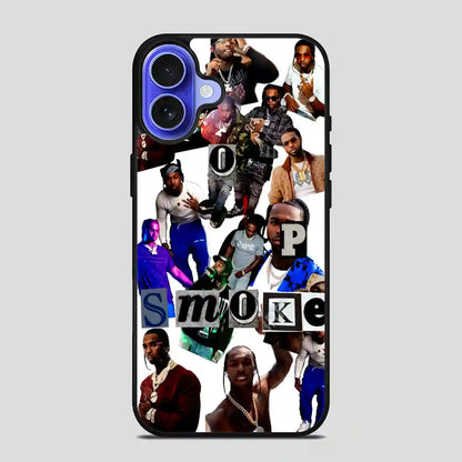 Pop Smoke Street iPhone 16 Case