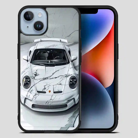 Porschase Marble iPhone 14 Plus Case