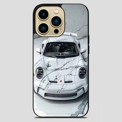 Porschase Marble iPhone 14 Pro Max Case