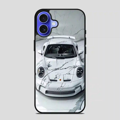 Porschase Marble iPhone 16 Case