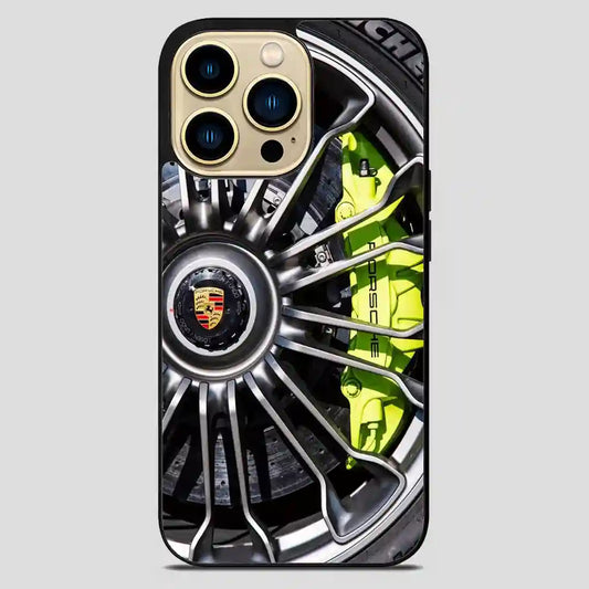 Porschase Rims iPhone 14 Pro Max Case