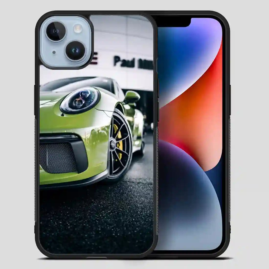 Porschase Showroom Car iPhone 14 Plus Case