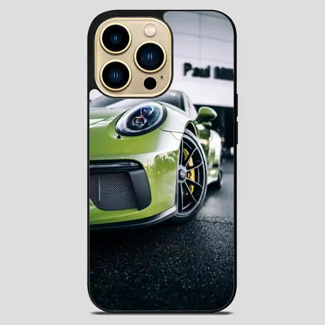 Porschase Showroom Car iPhone 14 Pro Max Case