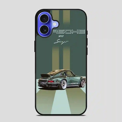 Porsche 911 Classic Singer iPhone 16 Case