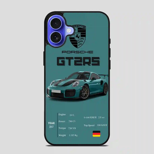 Porsche 911 Gt2 Rs iPhone 16 Case