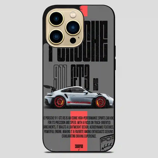 Porsche 911 Gt3 Rs iPhone 14 Pro Max Case