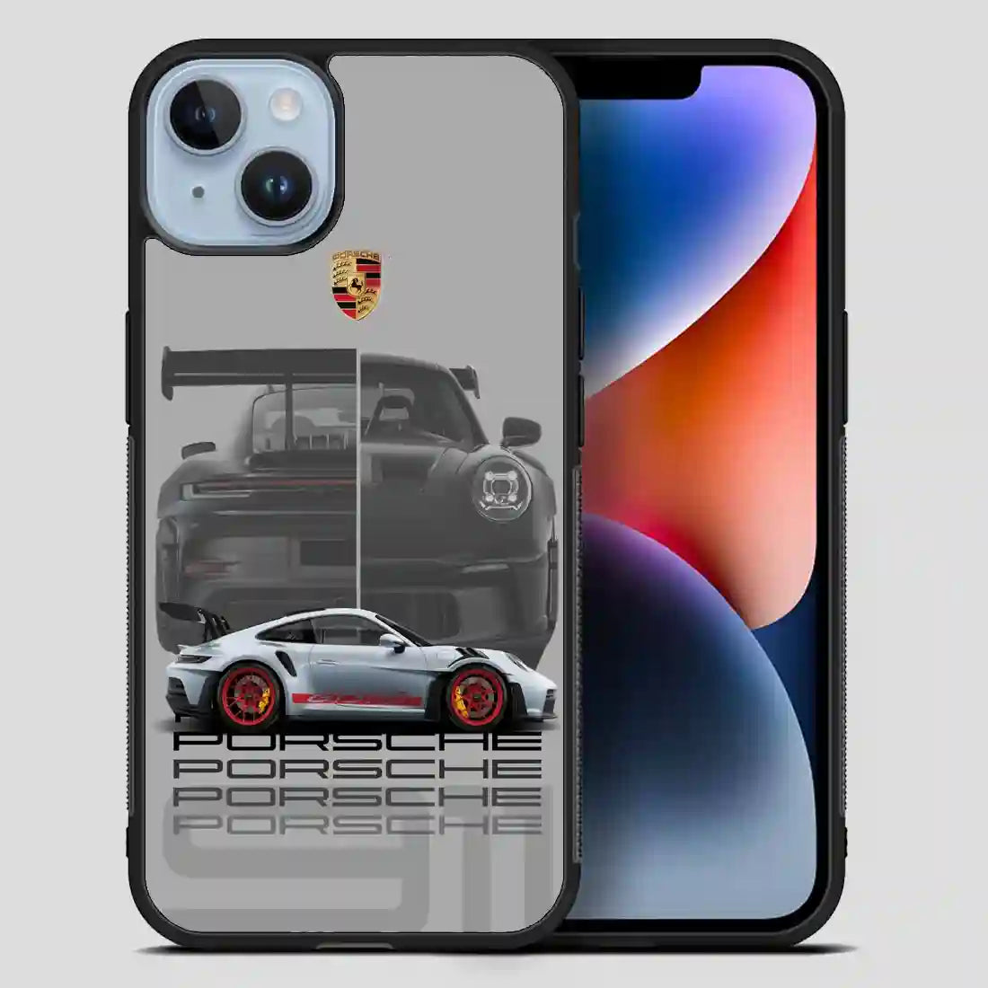 Porsche 911 Logo Car iPhone 14 Plus Case