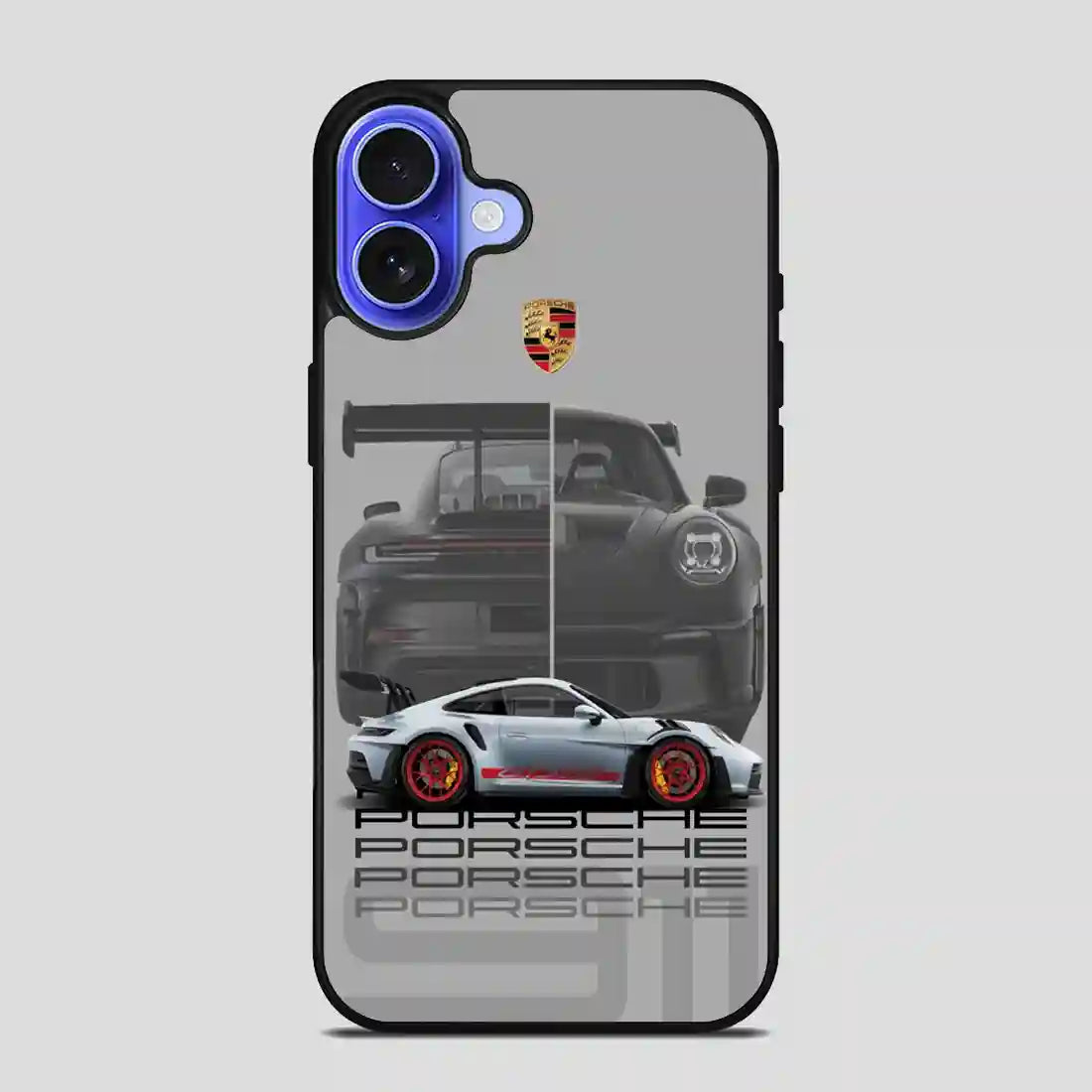 Porsche 911 Logo Car iPhone 16 Case