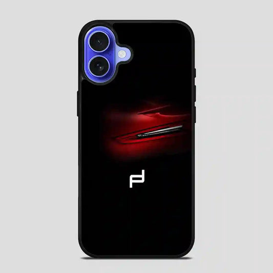 Porsche Desighn Logo iPhone 16 Case