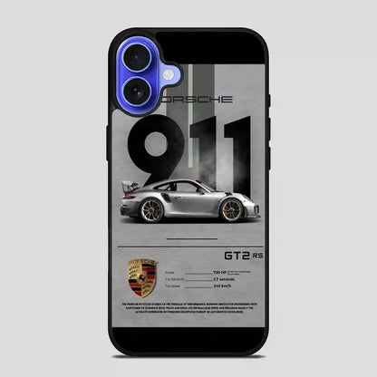 Porsche Gt2 Rs iPhone 16 Case