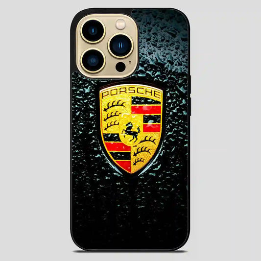 Porsche Logo Art iPhone 14 Pro Max Case