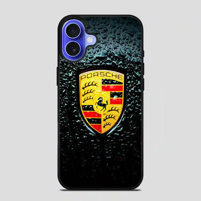 Porsche Logo Art iPhone 16 Case