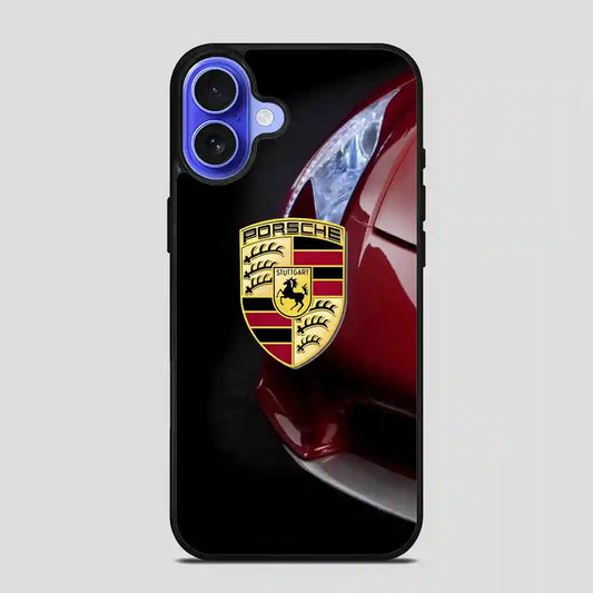 Porsche Logo iPhone 16 Case