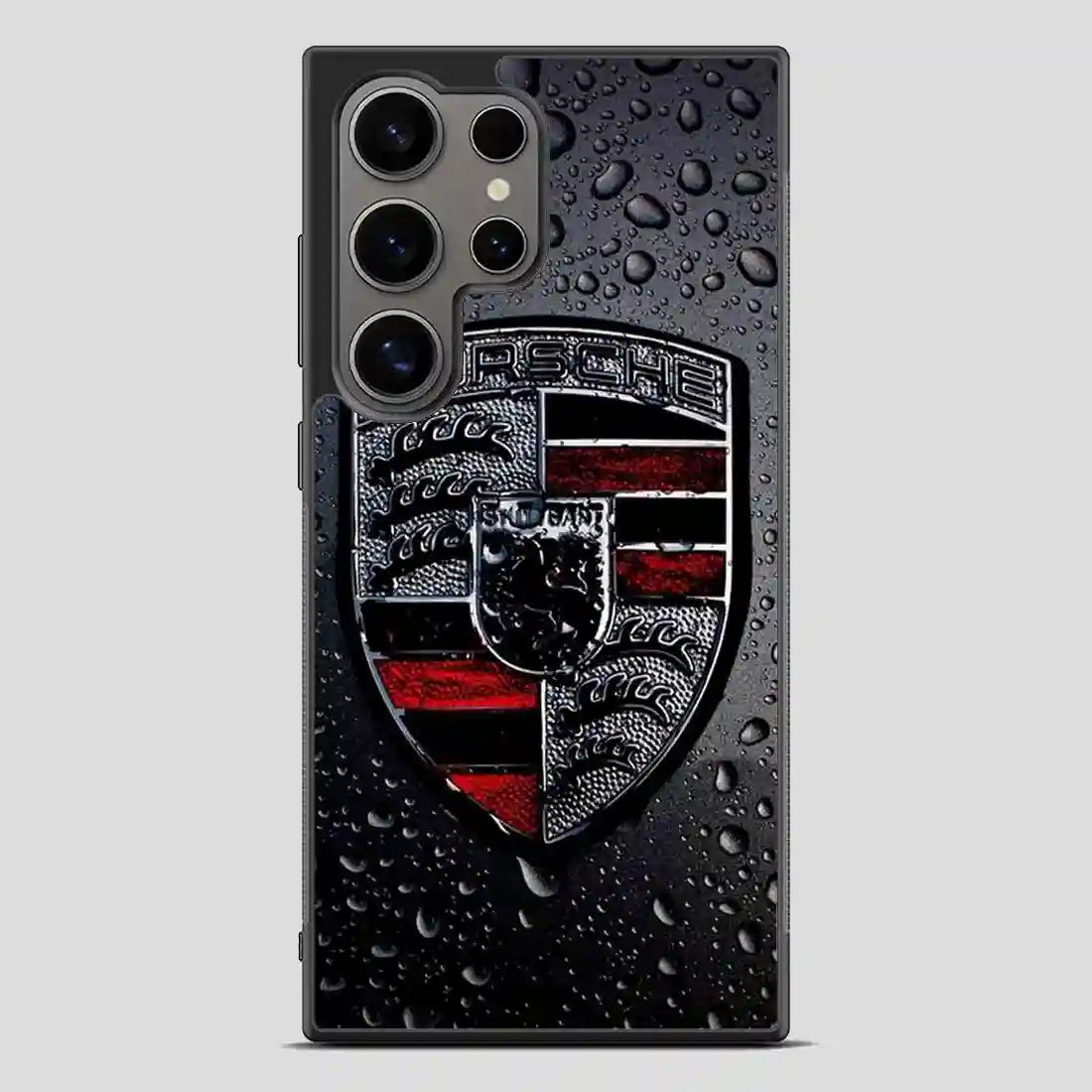 Porsche Logo Wallpaper Samsung Galaxy S24 Ultra Case