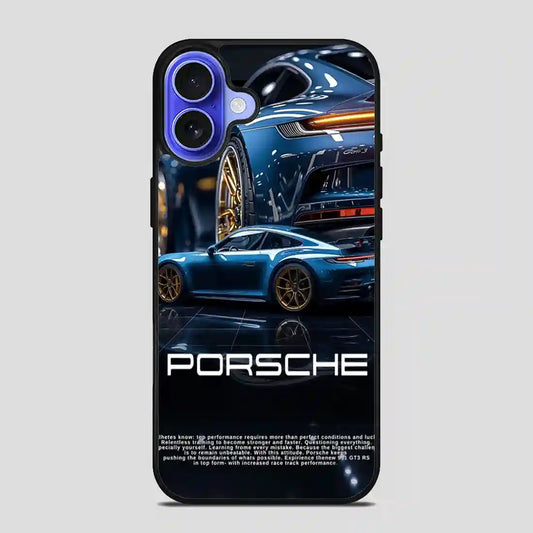 Porsche Luxury iPhone 16 Case