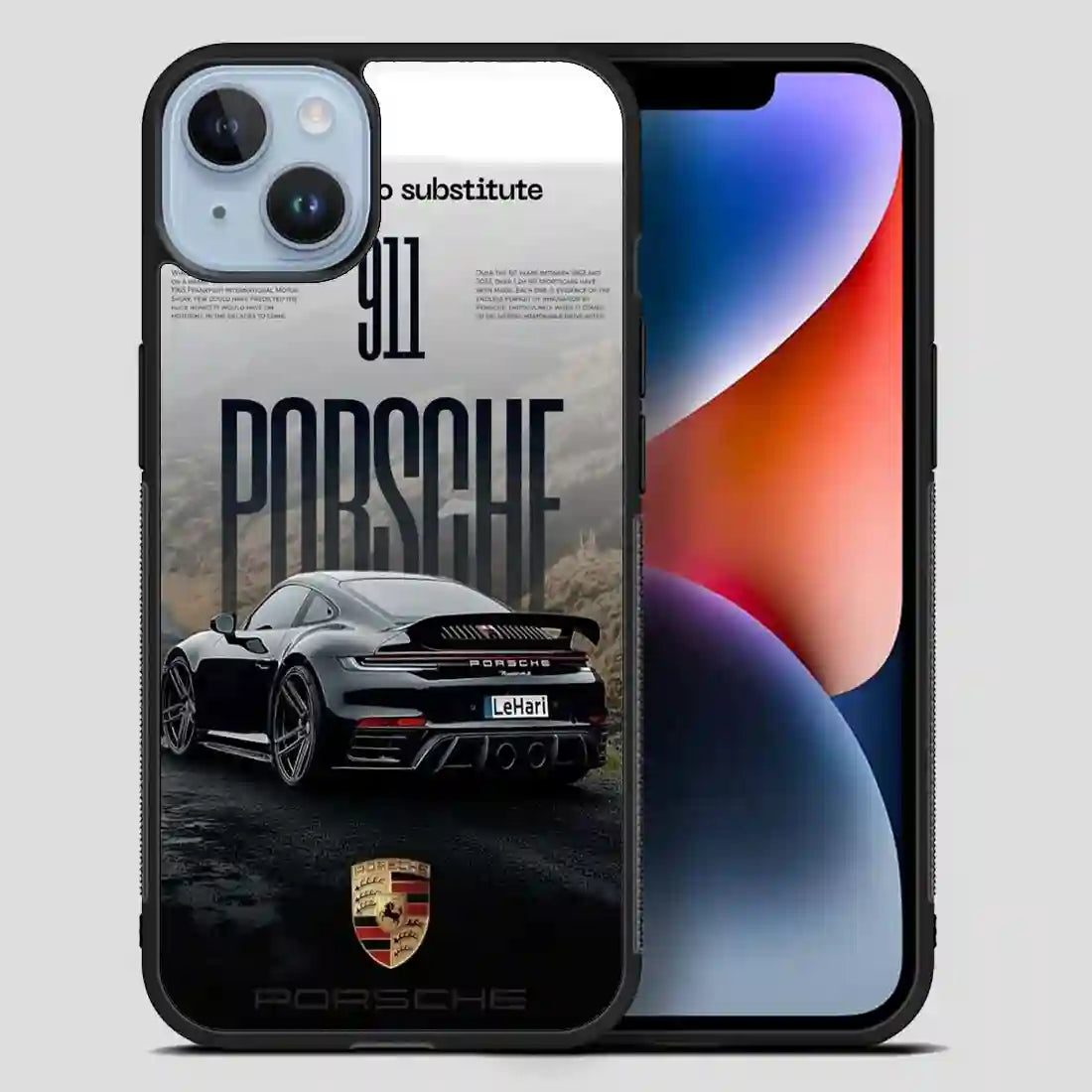 Porsche There Is No Subtitute iPhone 14 Plus Case