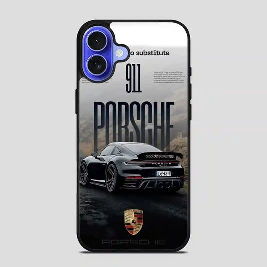 Porsche There Is No Subtitute iPhone 16 Case