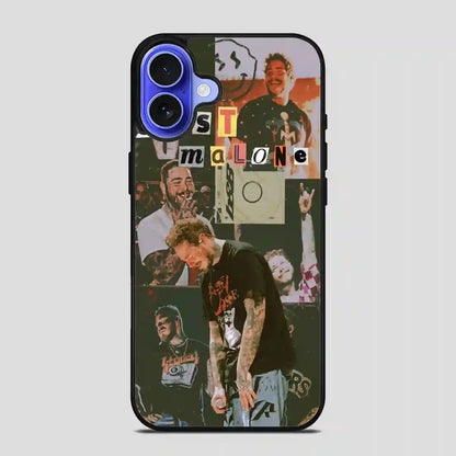 Post Malone Rapper Singer iPhone 16 Case