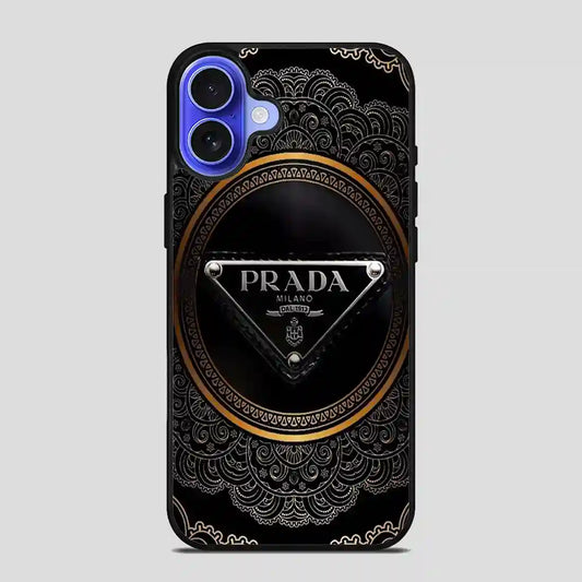 Prada Luxury iPhone 16 Case