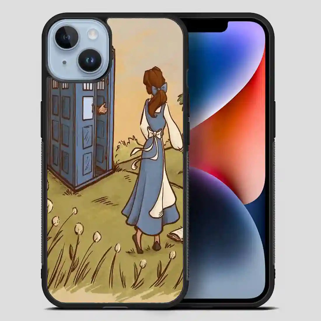 Princess Disney Tardis iPhone 14 Plus Case