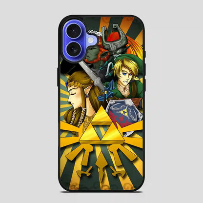 Quick Zelda Poster iPhone 16 Case