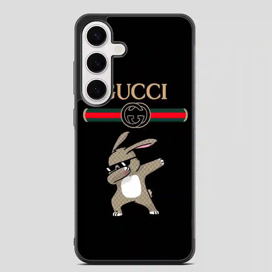 Rabbit Gucci Dabbing Samsung Galaxy S24 FE Case