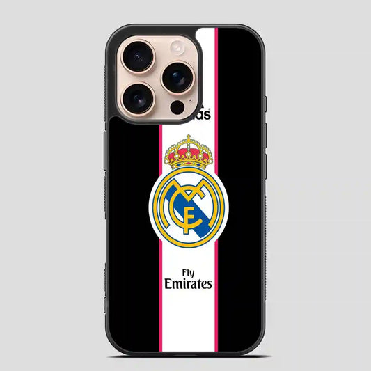 Real Madrid Adidas Sport iPhone 16 Pro Case