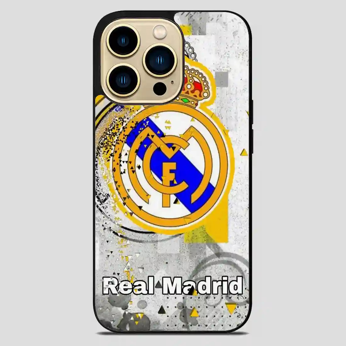 Real Madrid Football Club Art King iPhone 14 Pro Max Case