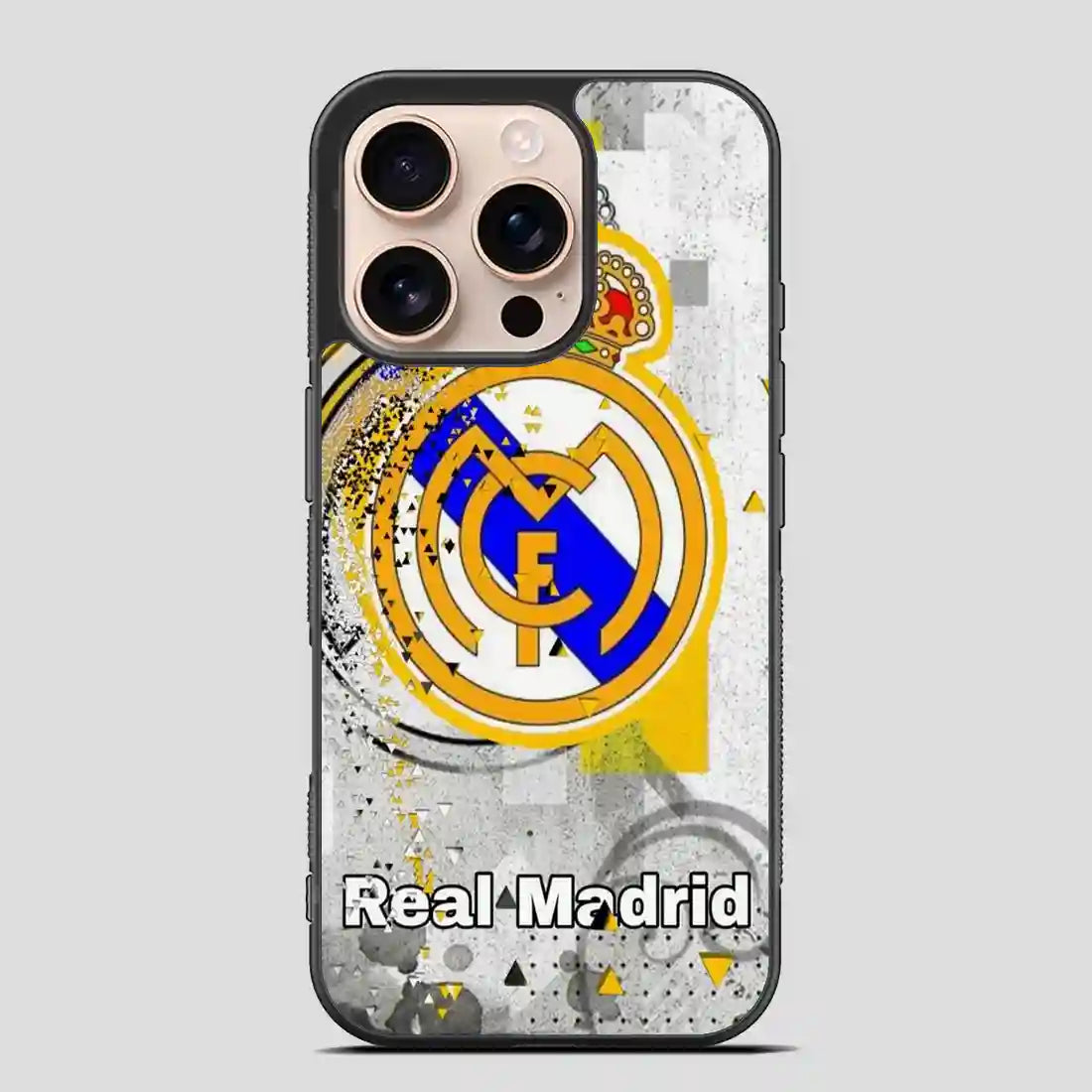 Real Madrid Football Club Art King iPhone 16 Pro Case