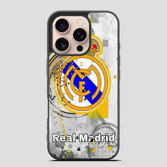 Real Madrid Football Club Art King iPhone 16 Pro Case