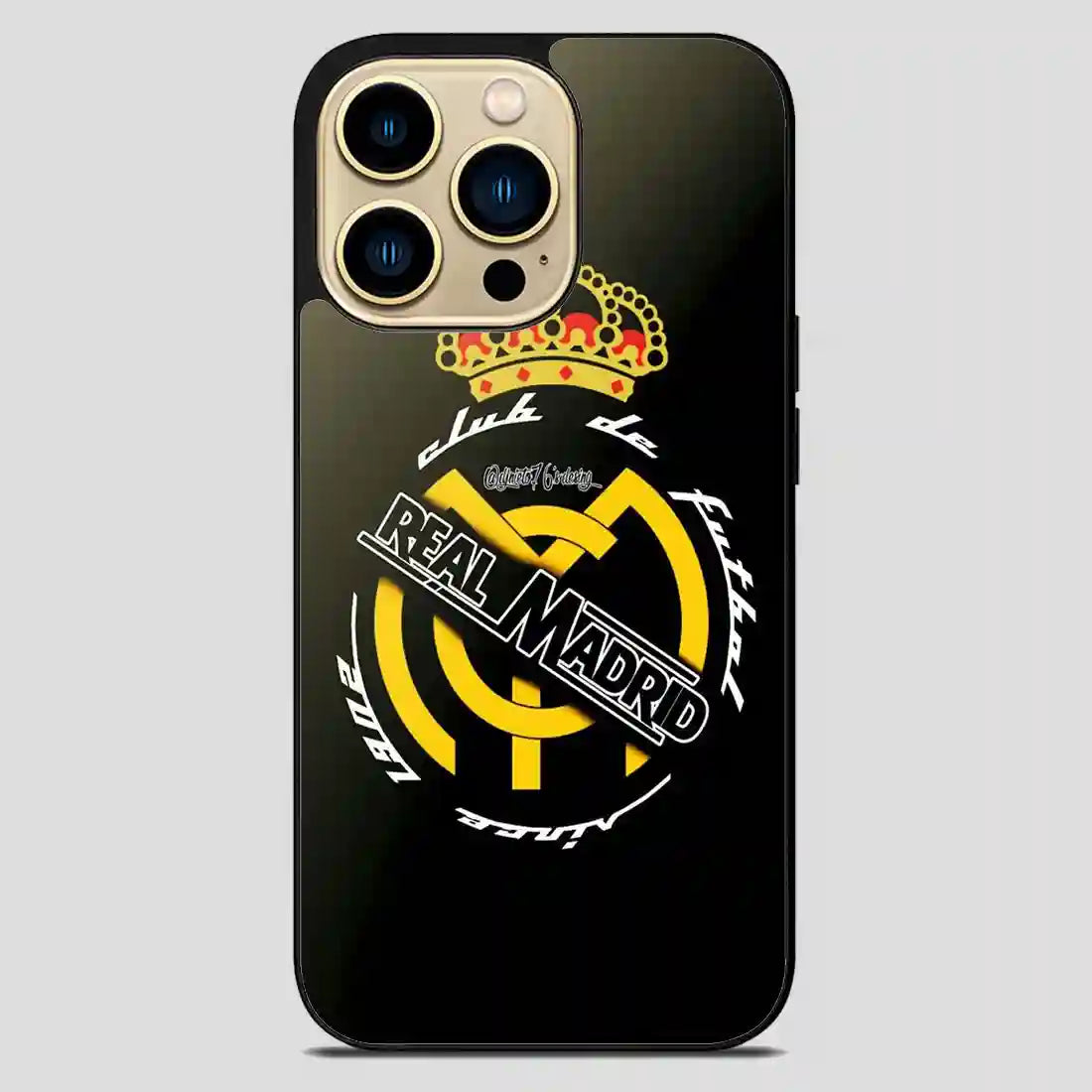 Real Madrid King Logo iPhone 14 Pro Max Case