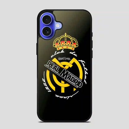 Real Madrid King Logo iPhone 16 Case