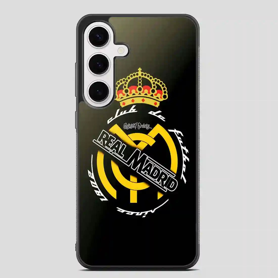 Real Madrid King Logo Samsung Galaxy S24 FE Case