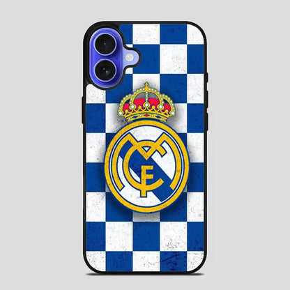 Real Madrid Logo King iPhone 16 Case