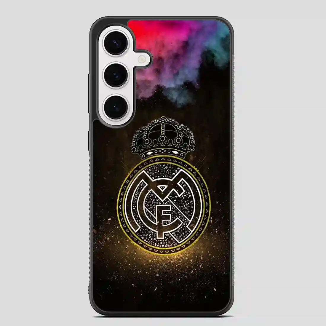 Real Madrid Logo Smoke Samsung Galaxy S24 FE Case