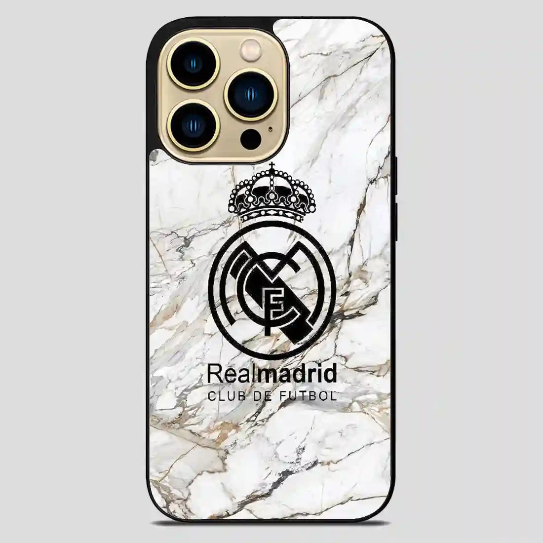 Real Madrid Marble iPhone 14 Pro Max Case