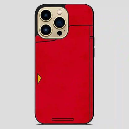 Red Pokedex Pokemon iPhone 14 Pro Max Case